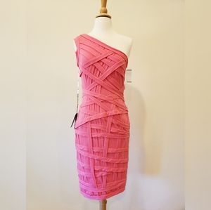 One Shoulder Cocktail Dress